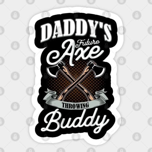 Throwing Axe Lumberjack Axe Throwing Sticker by Toeffishirts